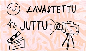 Linkki tapahtumaan TÄYNNÄ | Lavastettu juttu – Kulttuurikeskus Caisan kesäkurssi 7–12-vuotiaille lapsille